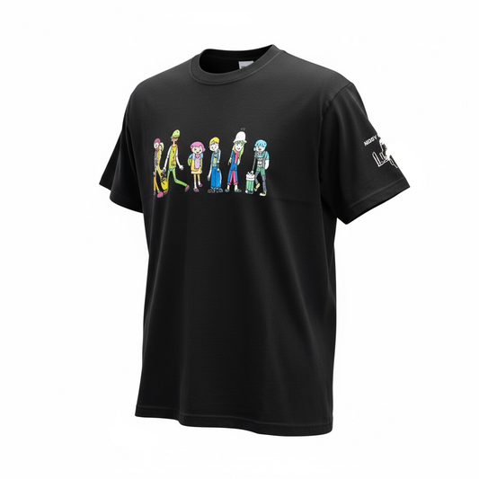 Jo×LUOVA　みんなでサ旅　ビックシルエット半袖Tシャツ