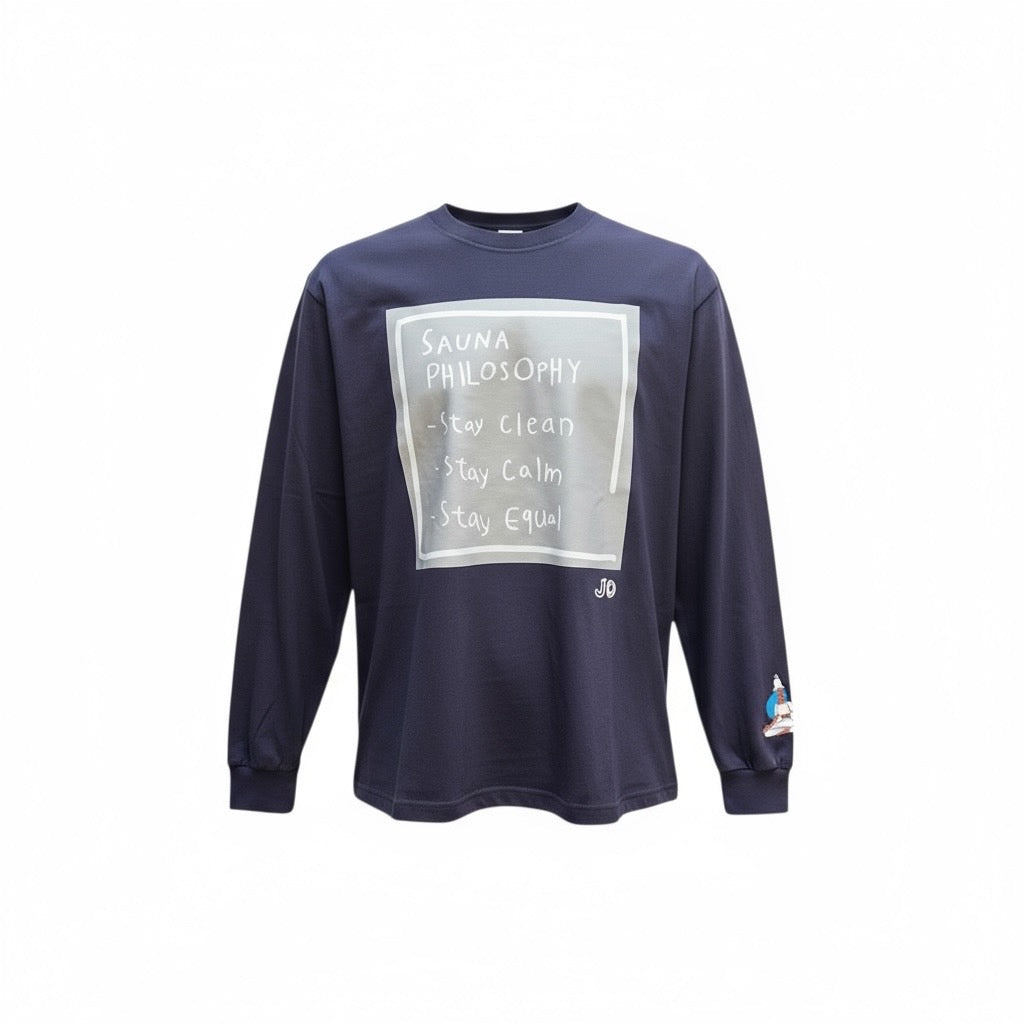 Jo×SaunaPhilosophy ロングTシャツ