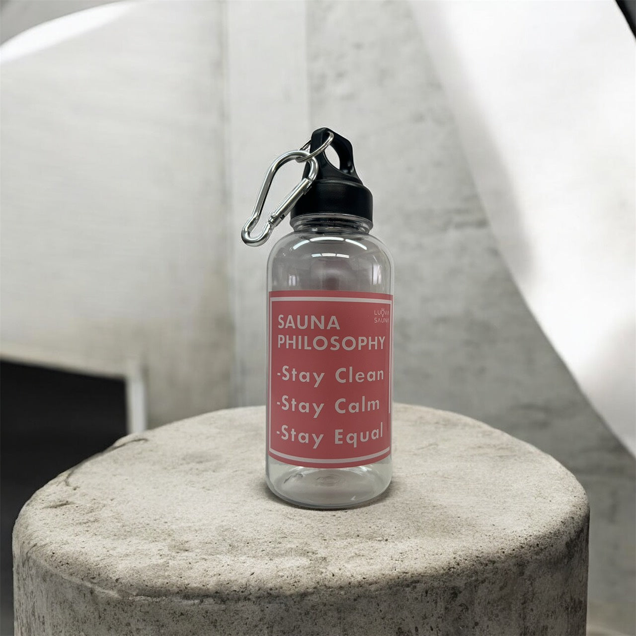 LUOVA SAUNA Philosophy　  クリアボトル500ml (JO君ステッカー付)