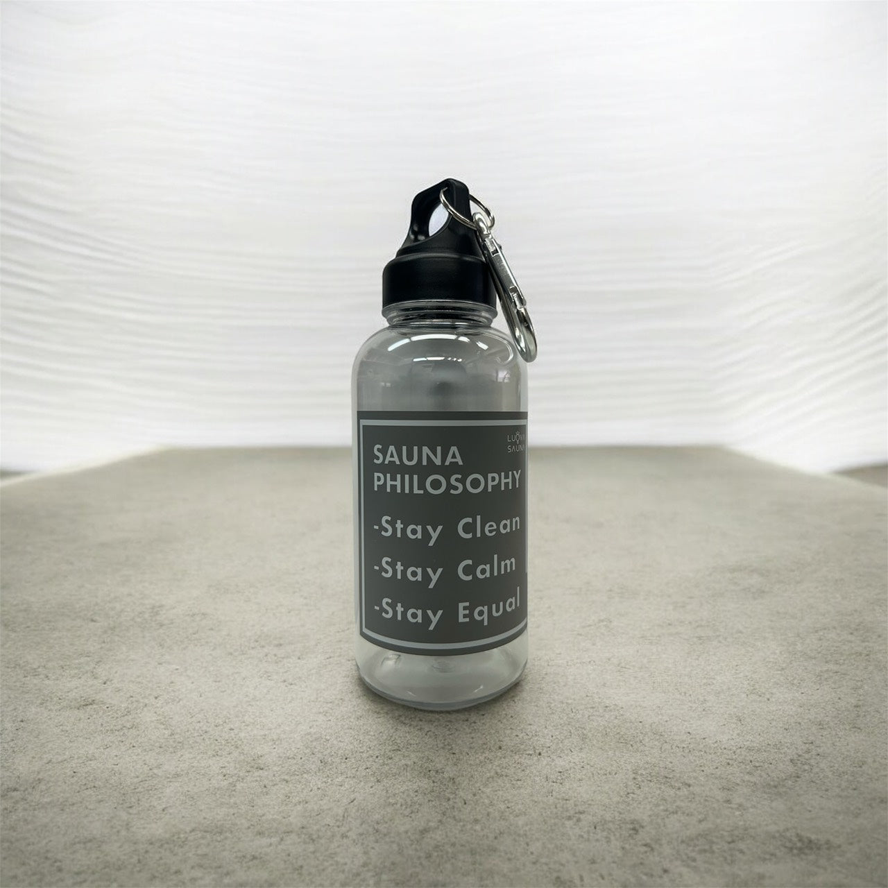 LUOVA SAUNA Philosophy　  クリアボトル500ml (JO君ステッカー付)